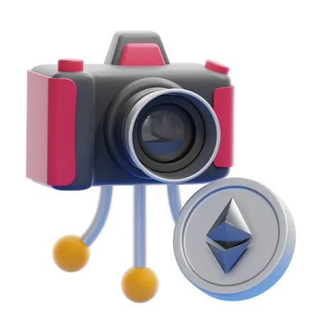 Photographie nft  3D Icon