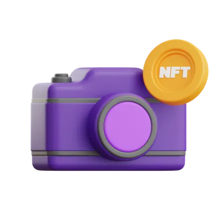 Photographie nft  3D Icon