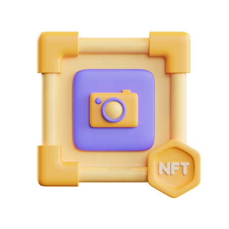 Nft Photography 3D Illustration