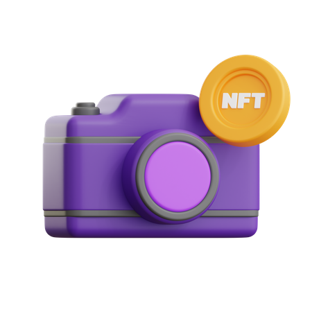 Nft Photography 3D Icon