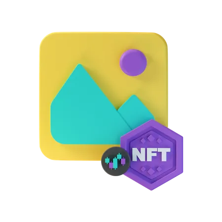 Nft Picture 3D Icon