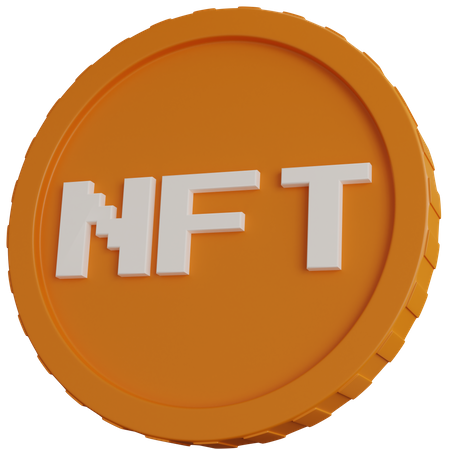 Pièces nft  3D Icon