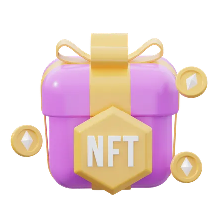 Presente nft  3D Icon