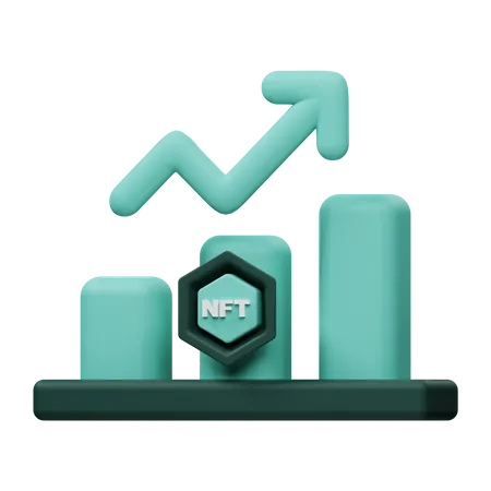 NFT Investment 3 D Icon 3D Icon