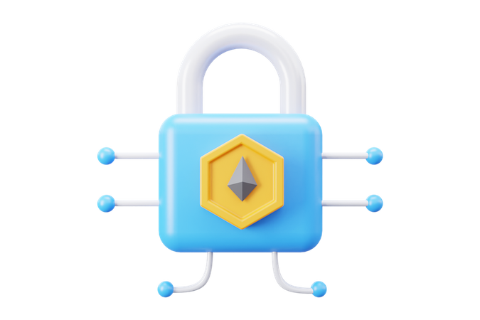 Nft Protection  3D Icon