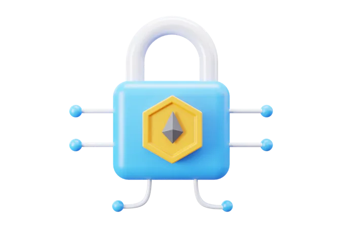 Nft Protection  3D Icon