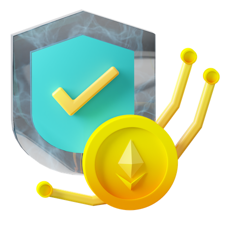 NFT protection  3D Icon