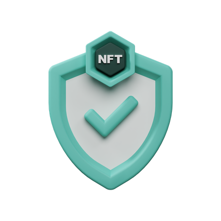 Nft Protection  3D Icon