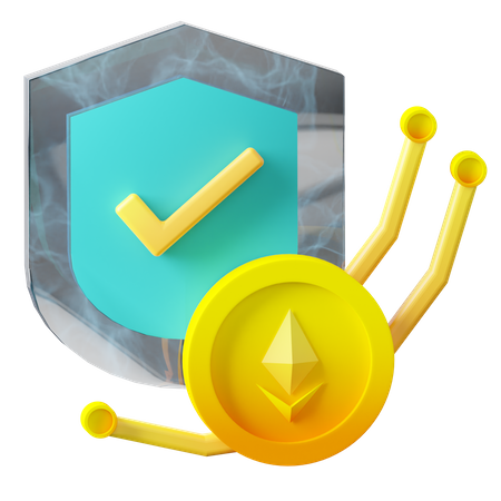 NFT protection  3D Icon