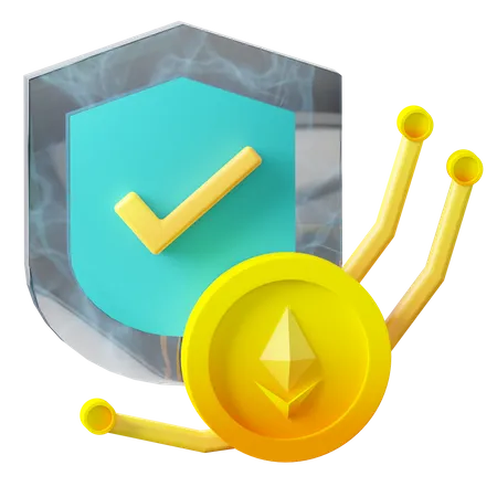 NFT protection 3D Icon