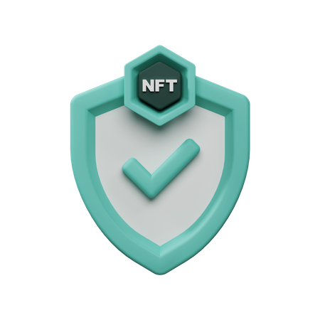 Nft Protection  3D Icon