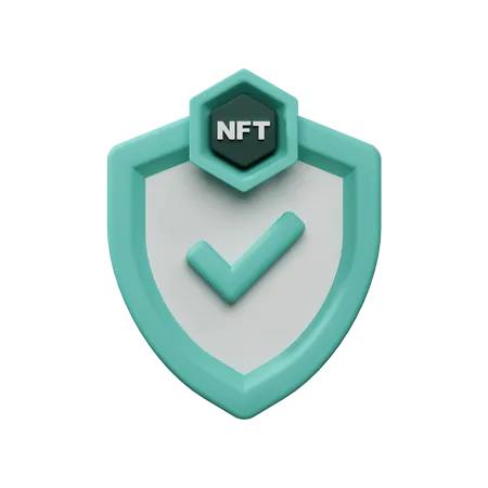 NFT Security 3 D Icon 3D Icon