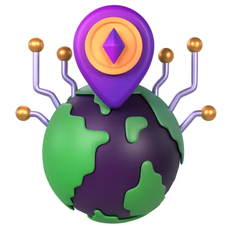 NFT Protocol  3D Icon