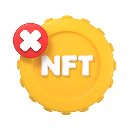 Nft 거부됨  3D Icon