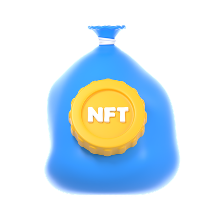 Sac nft  3D Icon