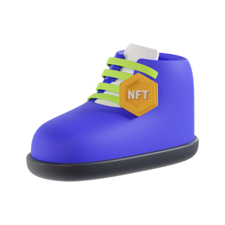 Sapatos nft  3D Icon