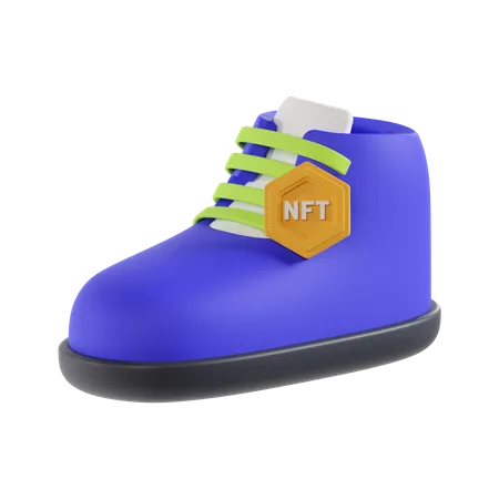 Sapatos nft  3D Icon