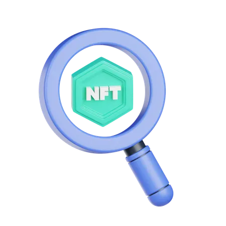 Nft 검색  3D Icon