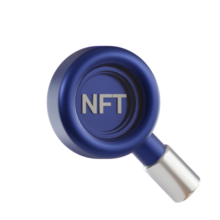 NFT Search  3D Icon