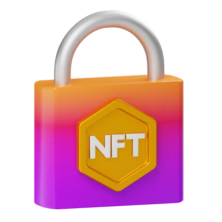 Nft Security  3D Icon