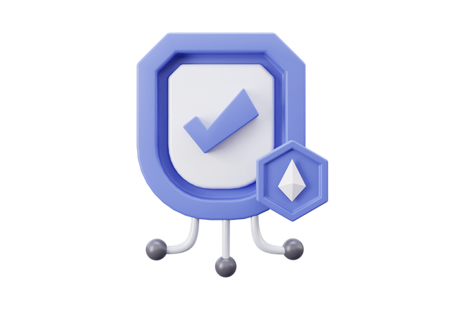 Nft Security  3D Icon