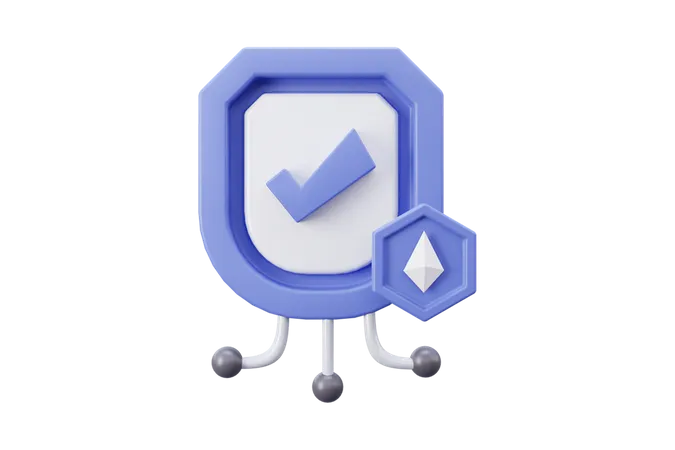 Nft Security  3D Icon