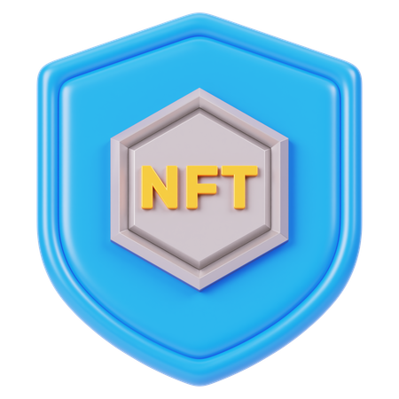 NFT Security  3D Icon