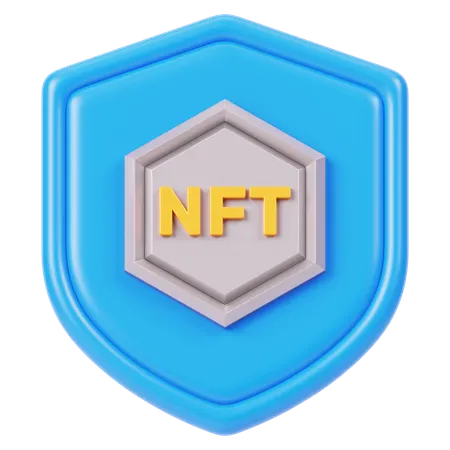 NFT Security  3D Icon
