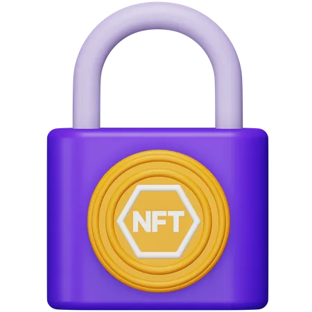 Nft Security  3D Icon