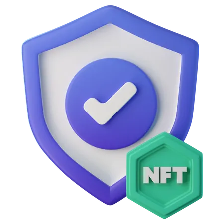 NFT Security 3D Icon