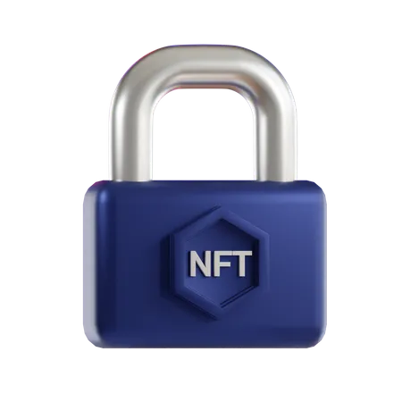 NFT Security  3D Icon
