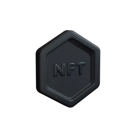 Nft Seitenansicht Ton  3D Icon