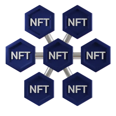 NFT Share  3D Icon