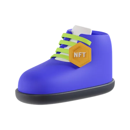 Nft Shoes 3D Icon