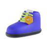 nft shoe 3d logo