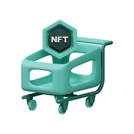 Nft Shopping  3D Icon