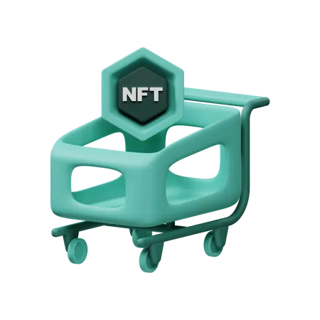 Nft Shopping  3D Icon