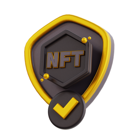 NFT-Sicherheit  3D Icon