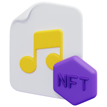 Nft Song  3D Icon