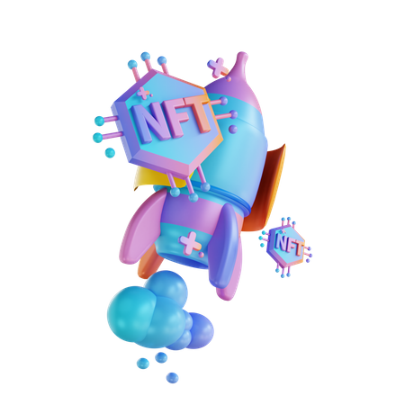 NFT-Startup  3D Icon