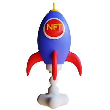 Nft Startup  3D Illustration