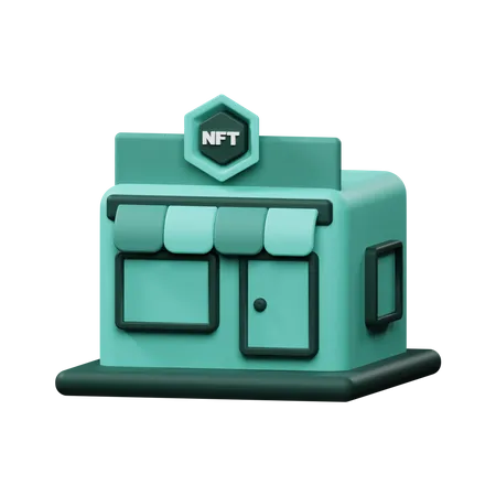 Nft Store  3D Icon