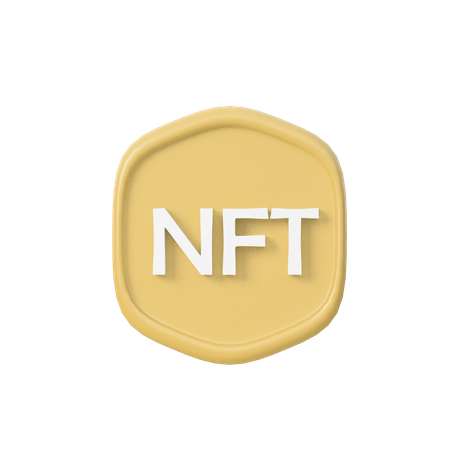 Nft Symbol  3D Icon