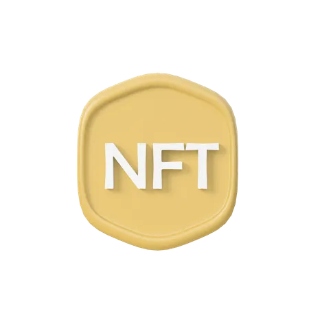 Nft Symbol  3D Icon