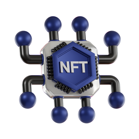 NFT-Technologie  3D Icon