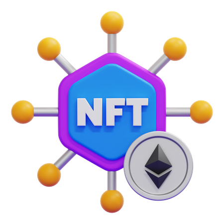 Nft Token 3D Icon