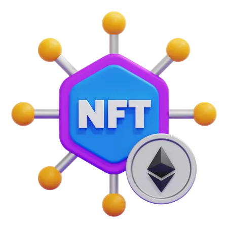 Nft Token 3D Icon