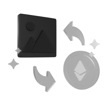 Nft Trade  3D Icon