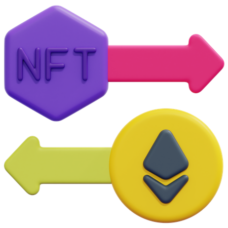 Nft Trade  3D Icon