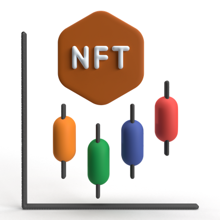 NFT Trade  3D Icon